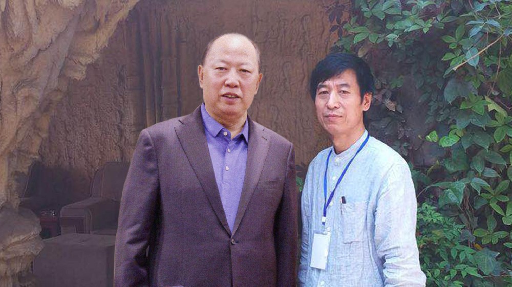 黄凤东与田英章先生